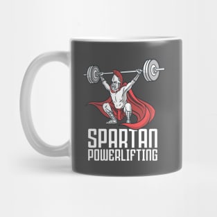 Spartan Powerlifting Mug